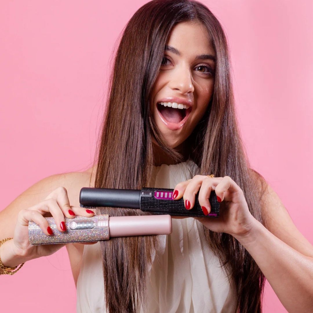 Oxiva™ Gemstone Pro – Wireless Hair Straightener
