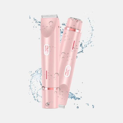 Oxiva™ 2-in-1 Painless Bikini Hair Trimmer for Face & Body