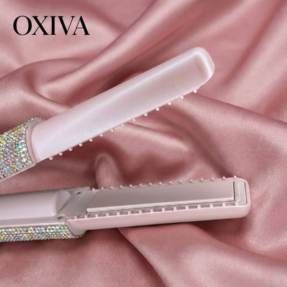 Oxiva™ Gemstone Pro – Wireless Hair Straightener